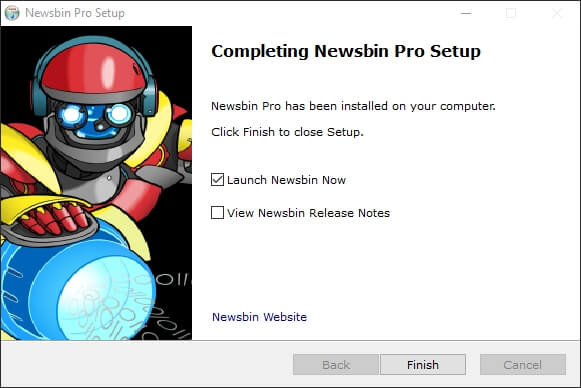 Newsbin Pro Step 10